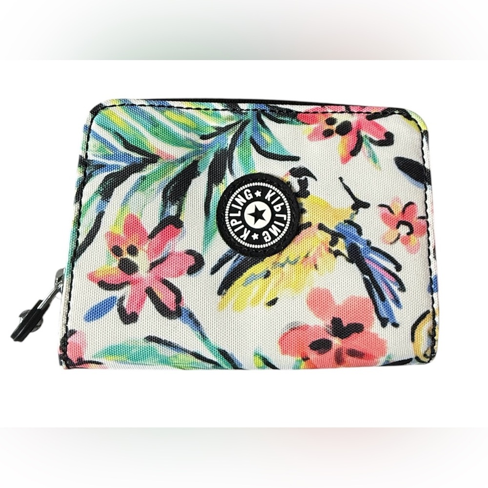 Kipling MONEY LOVE Medium RFID Wallet - Floral Print